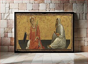 Πίνακας, St. Stephen and St. Bruno (?) by Gherado di Jacopo