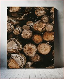 Πίνακας, Stacked Logs Στοιβαγμένα κούτσουρα