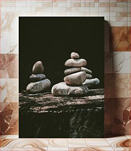 Πίνακας, Stacked Stones Στοιβαγμένες πέτρες