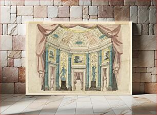Πίνακας, Stage Design, Interior of Palace Hall