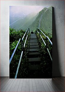 Πίνακας, Stairway Through the Mountains Stairway Through the Mountains
