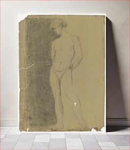 Πίνακας, Standing male nude, Ján Pálka