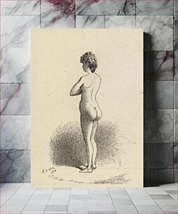 Πίνακας, Standing nude Woman