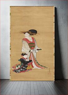 Πίνακας, Standing Prostitute and Kamuro