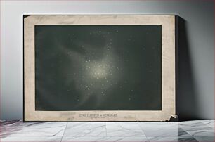 Πίνακας, Star cluster in Hercules, from a study made in June, 1877