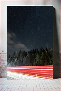 Πίνακας, Starlit Highway Αστρόφωτος αυτοκινητόδρομος