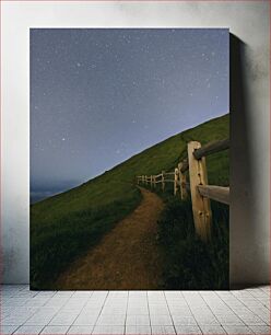 Πίνακας, Starlit Path on a Hill Αστρόφωτο μονοπάτι σε λόφο