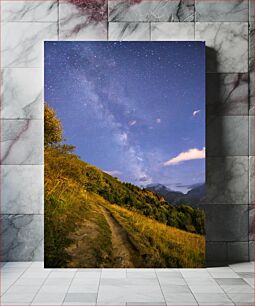 Πίνακας, Starry Mountain Path Έναστρο Ορεινό Μονοπάτι