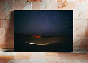 Πίνακας, Starry Night Over Desert Έναστρη νύχτα πάνω από την έρημο