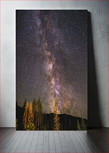 Πίνακας, Starry Night over Forest Έναστρη Νύχτα πάνω από το Δάσος