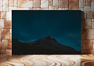Πίνακας, Starry Night over Mountain Έναστρη Νύχτα πάνω από το Βουνό