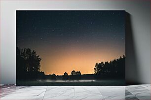 Πίνακας, Starry Night over Trees Έναστρη νύχτα πάνω από δέντρα