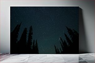 Πίνακας, Starry Night with Shooting Stars Έναστρη νύχτα με Shooting Stars