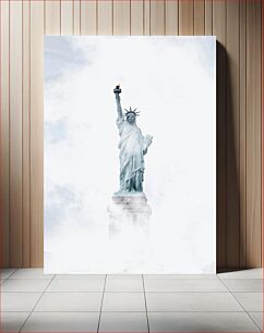 Πίνακας, Statue of Liberty in the Mist Άγαλμα της Ελευθερίας στην Ομίχλη