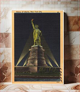 Πίνακας, Statue of Liberty, New York City