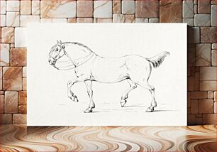 Πίνακας, Stepping horse (1775–1833) by Jean Bernard