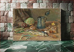 Πίνακας, Still life, 1912, by Magnus Enckell