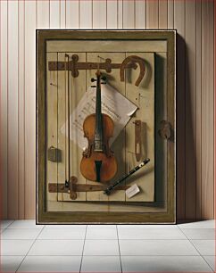 Πίνακας, Still Life—Violin and Music by William Michael Harnett