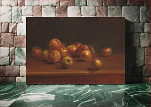 Πίνακας, Still Life with Apples (1886) by Charles Warren Eaton