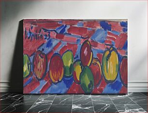 Πίνακας, Still life with apples, Václav Špála
