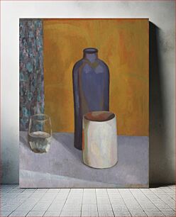 Πίνακας, Still life with blue bottle
