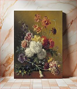 Πίνακας, Still Life with Flowers (ca. 1820–1861) by Georgius Jacobus Johannes van Os
