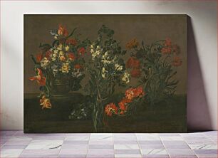 Πίνακας, Still-life with flowers, Jakub Bogdan