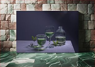 Πίνακας, Still Life with Green Liquid Νεκρή φύση με πράσινο υγρό