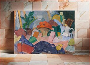 Πίνακας, Still Life with Oranges in a Basket by Edvard Weie