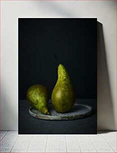 Πίνακας, Still Life with Pears Νεκρή φύση με αχλάδια