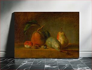 Πίνακας, Still life with pears