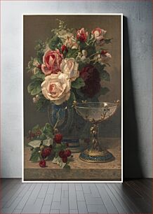 Πίνακας, Still life with roses