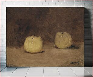 Πίνακας, Still Life with Two Apples (ca. 1880) by Édouard Manet