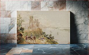 Πίνακας, Stolzenfels on the Rhine by George Baxter
