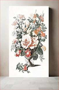 Πίνακας, Stone Vase with Flowers (1688-1698) by Johan Teyler (1648-1709)