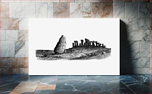 Πίνακας, Stonehenge from the north from Our own country. Descriptive, Historical, Pictorial published by Cassell & Co. (1885)
