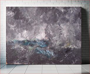 Πίνακας, Storm in the Archipelago."The Flying Dutchman", Dalarö by August Strindberg