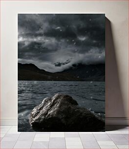 Πίνακας, Storm over the Lake Καταιγίδα πάνω από τη λίμνη