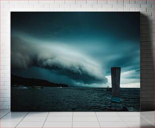 Πίνακας, Stormy Sea Landscape Θυελλώδες θαλάσσιο τοπίο