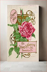 Πίνακας, Storrs & Harrison Co. Spring 1900 Catalog; front cover