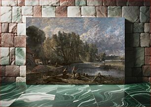 Πίνακας, Stratford Mill by John Constable