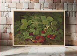 Πίνακας, Strawberries (1867)