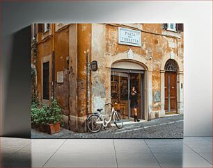 Πίνακας, Street Corner in Piazza della Torretta Street Corner στην Piazza della Torretta