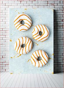 Πίνακας, Striped Donuts Ριγέ ντόνατς