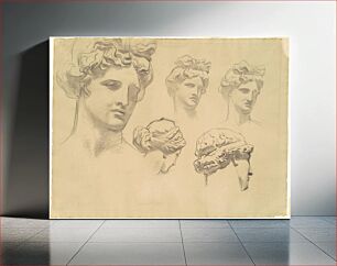 Πίνακας, Studies for "Apollo and the Muses" (c. 1921) by John Singer Sargent