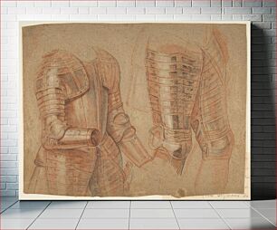 Πίνακας, Studies of Armor, anonymous, French, 17th century