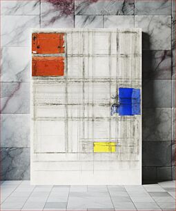 Πίνακας, Study for a Composition (1940–1941) by Piet Mondrian