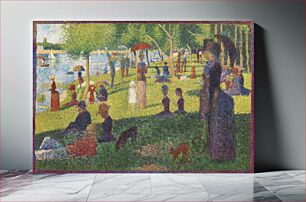 Πίνακας, Study For a Sunday on La Grande Jatte (1884) by Georges Seurat