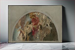 Πίνακας, Study for "Fall of Gog and Magog" by John Singer Sargent