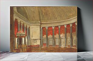 Πίνακας, Study for The House of Representatives, Samuel Finley Breese Morse